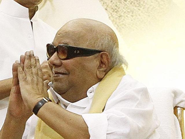 DMK patriarch M Karunanidhi (Photo: PTI) DMK patriarch M Karunanidhi (Photo: PTI)